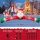 thumbnail image 2 of Santa Claus Inflable Gigante de 3 m Mukum con Luz LED para Exterior, 2 of 8