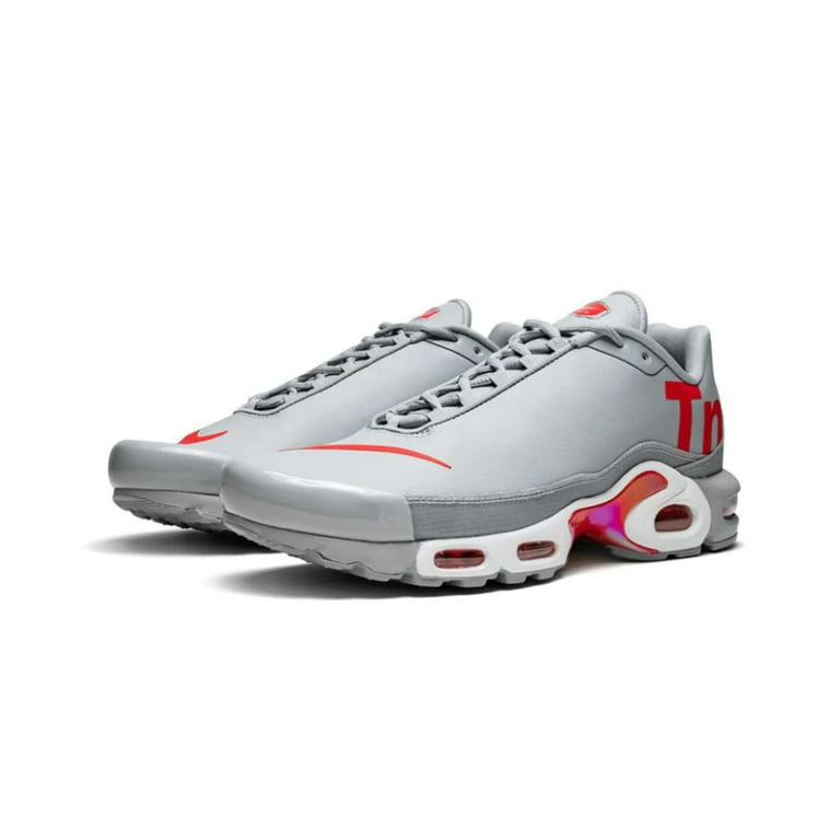 Nike Mens Air Max Plus TN SE Running Shoe (11 M US, Wolf Grey/Speed Red-White)…  