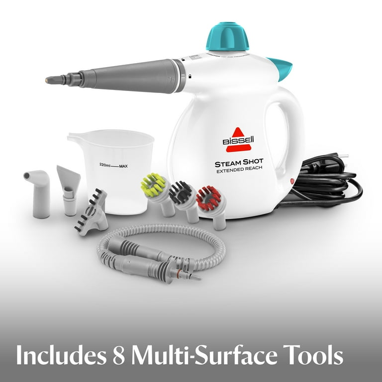 BISSELL Steam Shot Extended Reach Steam Cleaner and Sanitizer