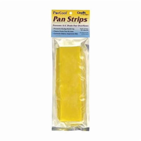 Nu-Calgon Condensate Pan Treatment,Solid,Yellow 61041