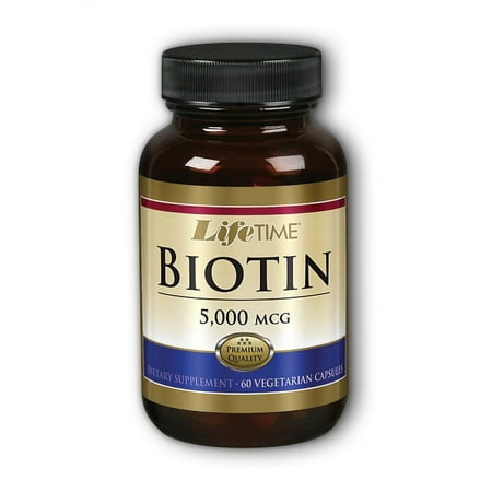 Biotin 500 mcg LifeTime 60 VCaps