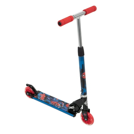 Marvel Spider-Man Inline Boys’ Kick Scooter for Kids by Huffy
