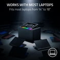 thumbnail image 4 of Laptop Cooling Pad Razer Adaptive Smart Fan RGB 14-18", 4 of 7