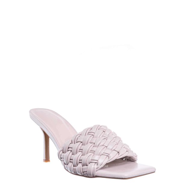 puffy woven sandals