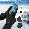 thumbnail image 7 of Winter Gloves for Men Women -30℉ Cold Weather Gloves Warm Waterproof Gloves Skiing Snow Glove for Outdoor Work,Windproof Thermal Gloves for for Running Driving Hiking, 7 of 7