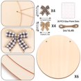 thumbnail image 3 of Craft Wood Circles DIYDEC, juego de 6 discos redondos de 36 cm, 3 of 7