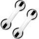 thumbnail image 1 of 2-pack Of 12" Bathroom Grab Bars Shower Handle With Strong Suction Cup, 1 of 4