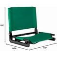 thumbnail image 2 of Gamechanger Bleacher Seat Forest Green, 2 of 8