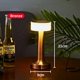 thumbnail image 5 of Metallbordslampa LED Uppladdningsbar Skrivbordsnattlampa USB Trådlös Touch Restaurang Bar Sovrum Dekorativ Stämningsbelysning, 5 of 5