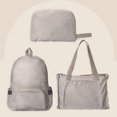 thumbnail image 2 of Mochila de gimnasio de doble uso con bolsillos de malla Bolsa de almacenamiento Bolsa de viaje Hombres Mujeres al aire libre, 2 of 4
