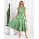 thumbnail image 4 of Vestido de verano GRACE KARIN 2025 Midi Beach Floral Verde para Mujer, 4 of 4