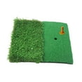 thumbnail image 4 of Almencla Golf Hitting Mat Artificial Lawn Putting Rug for Men Chipping Outdoor Sports Double Color, 4 of 8