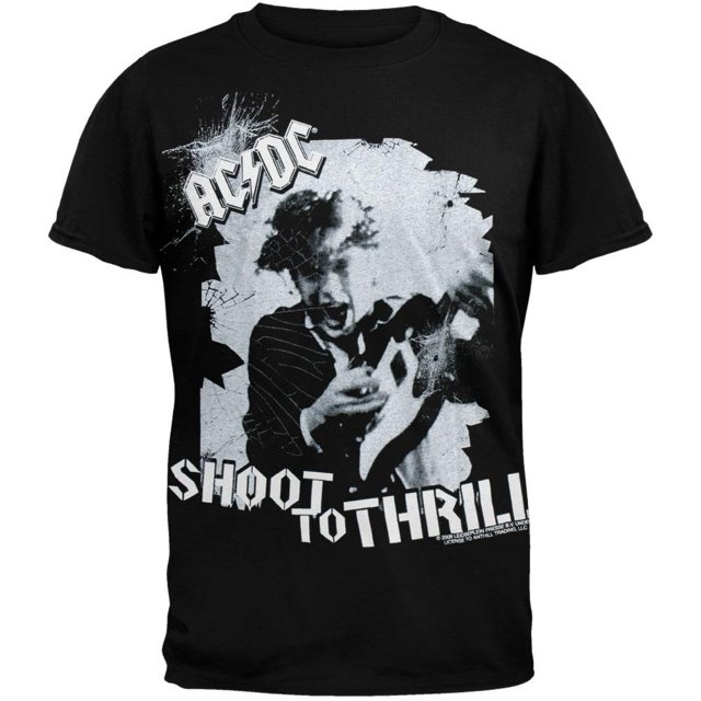 ACDC - T-Shirt Guitare Shoot To Thrill