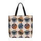 thumbnail image 1 of Disketp Vintage Botanical Butterfly Art Bolsa Tote de Lona para Mujer, Bolso de Hombro y Cruzado con Cierre de Cremallera, 1 of 7