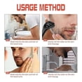 thumbnail image 3 of Beard Thick Roller Strong Fibrous Roots Moisturizing Soft Bright Men Nourishing Thick Growth Beard Comb, 3 of 5