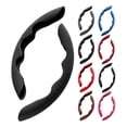 thumbnail image 3 of Walbest 2 Pack Car Steering Wheel Cover, Anti-Slip Elastic ABS Safe Driving Steering Wheel Protector for Univesal Car, 3 of 7