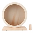 thumbnail image 4 of LAFGUR Wood Hamster Mouse Rat Mice Exercise Running Wheel Pet Playing Toy Cage Decor, 4 of 8