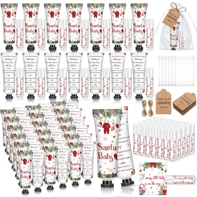 Set de regalo Dimsile, 50 juegos, 200 unidades, Papá Noel navideño