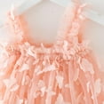 thumbnail image 4 of Robe Fille Sans Manches à Volants Robe Bébé Fille Tulle Robe Printemps Été Princesse Robe de Fête Vêtements Filles 3-4 Ans, 4 of 5