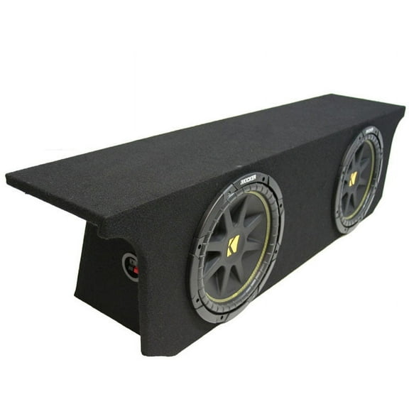 Jeep Wrangler 07-18 Unlimited 4 Door Dual 10" Sub Box Kicker C10 Package New
