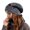 Black, variant on Skymirror Women Autumn Winter Hat Scarf Set Windproof Cold Prevention Soft Thick Fleece Lined Scarf Beanie Hat