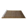 thumbnail image 2 of Ahgly Company Machine Washable Indoor Square Oriental Brown Industrial Area Rugs, 8' Square, 2 of 4