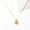 2 Months, variant on December Birthday Stone Birthstones Irregular Pendants Necklace Round