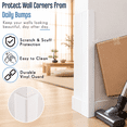 10 Wall Corner Guard 1-1/8 X 48 Inches White Vinyl - Walmart.com