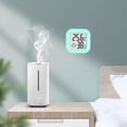 thumbnail image 2 of Amdohai Indoor Hygrometer Thermometer Humidity Gauge Monitor with Temperature -10℃-70℃ and Humidity 10%RH-99%RH Sensor, 2 of 8