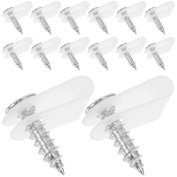 Nylon Cable Clips and Insulation Protection 100pcs with Screws for Secure Cable Fixing Small Wire Management Clips for Homes and Offices