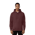 thumbnail image 5 of Gildan Heavy Blend Fleece Hooded Sweatshirt, Men's Pullover Maroon Pocket Hoodie, S, 5 of 5