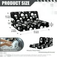 thumbnail image 7 of FOR U DESIGNS Skull Pattern 2 Pcs RV Dinette Cushion Covers Replacement RV Dinette Booth Seats Cover Elastic Sofa Chair Cover Furniture Protector for RV Camper Car Bench, 7 of 7