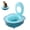Blue, variant on Cat Toilet Training Kit, Portable Cat Litter Box Flushable Design for Small and Medium Pets, Anti-Splash Easy Clean for Home, Apartment & Travel