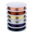 6 Pcs Copper Jewelry Beading Wire for Crafts Jewelry Making Supplies