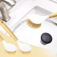 thumbnail image 2 of 2 Pack Kitchen Scrub Brushes for Cleaning Dish Brush with Handle for Pans, Pots, Kitchen Sink Cleaning Scrub Brushes (PP Plastic), 2 of 7
