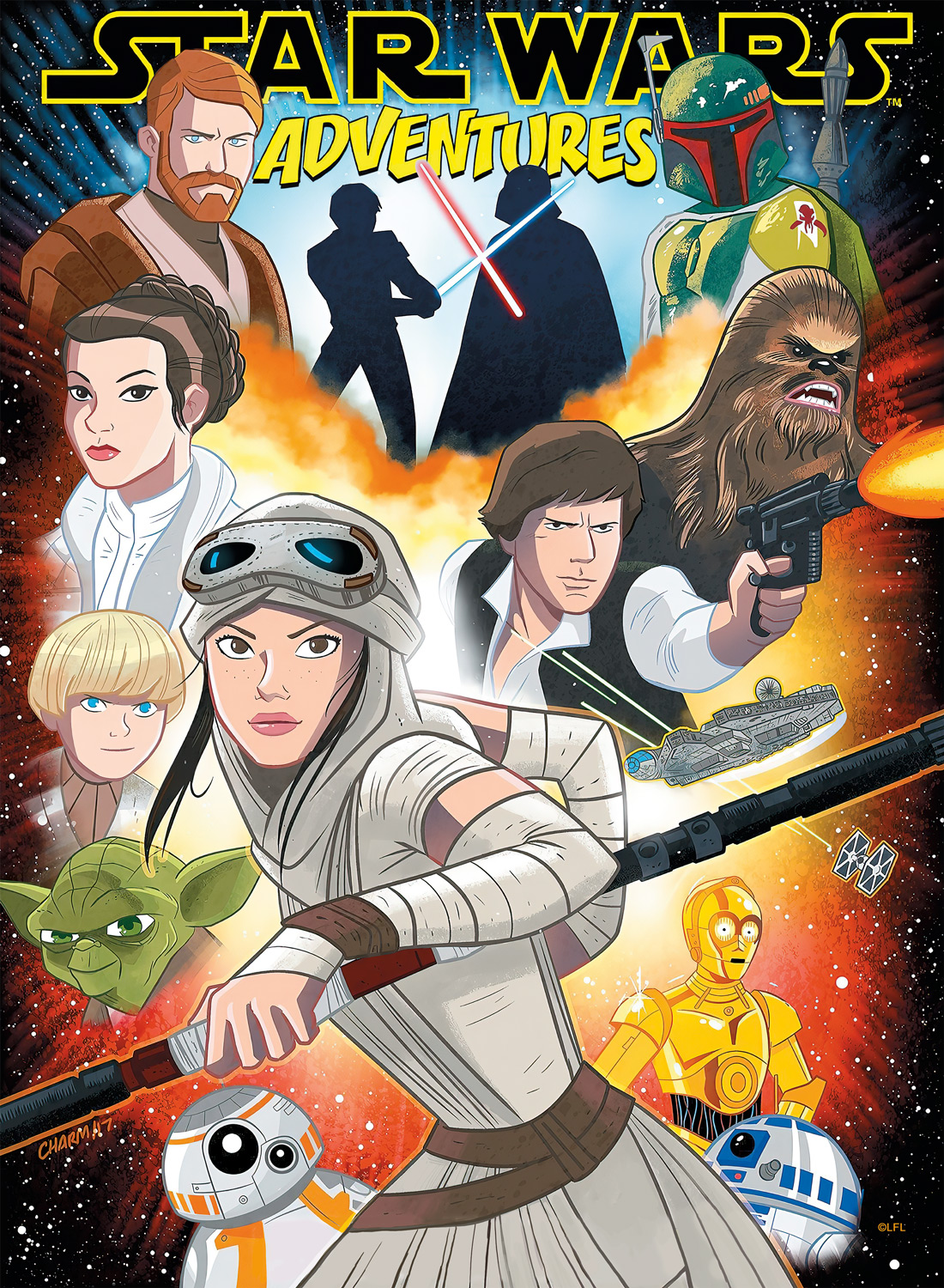 Buffalo Games 100-Piece Star Wars Adventures Child Interlocking Jigsaw Puzzle