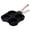 Black, variant on Egg Frying Pan, 4 Cup Capacity Nonstick Granite Egg Frying Pan - Pancake Pan and Healthy Egg Cooker, Suitable for Gas and Induction Cooktops.