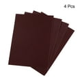 thumbnail image 3 of Uxcell Patchs en Velours Autocollants Patchs de Réparation Brun 4 Pcs, 3 of 5