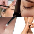thumbnail image 5 of XiYing 4-Piece Stainless Steel Eyebrow Tweezers Set, Slant & Pointed Tip for Plucking, Facial Hair & Ingrown Hair Removal, Includes Storage Pouch, 3.78-Inch, 5 of 9