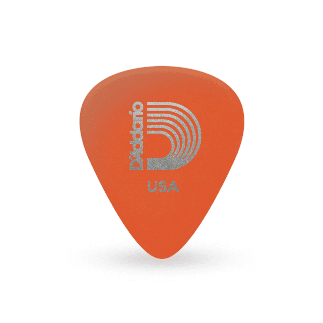 Planet Waves 1DOR2-100 Duralin Standard Picks 0.61mm Light - orange (100 Pack)