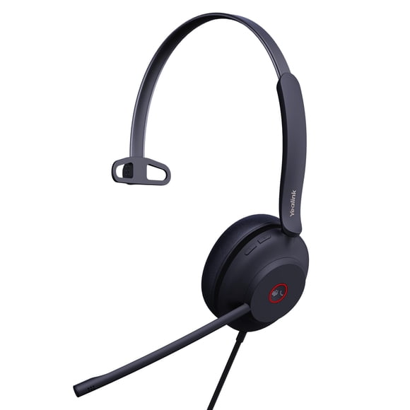 Auricular mono Yealink UH37 con cable USB-A y cancelación de ruido
