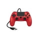 thumbnail image 1 of Control Alámbrico Armor 3 Red Hyperkin Para Ps4 / PC / MAC Hyperkin Hyperkin Armor 3 Wired Controller Red PS4, 1 of 2