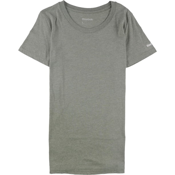 Reebok Womens Solid Basic T-Shirt olivegreen M