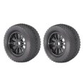 thumbnail image 1 of Accesorio piezas del neumático de del coche de 2x2pcs RC para 1/8 vehículos de camión Black Yotijar Neumáticos de rueda de coche RC, 1 of 10
