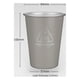 thumbnail image 3 of Copa De Campamento Copa De Campamento Camping Taza de camping de acero inoxidable para viajes al aire libre, café, cerveza, bebidas, tazas (negro), 3 of 3