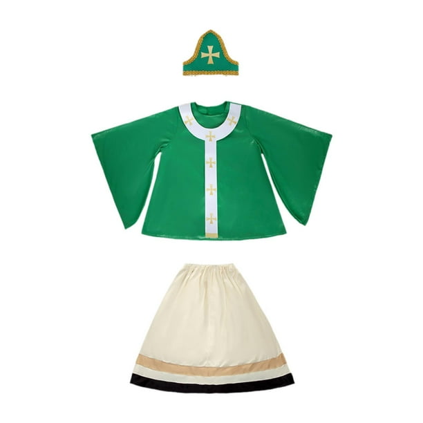 Disfraz de San Patricio para niños, conjunto de disfraz de San Patricio, disfraz de duende para S