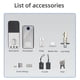 thumbnail image 5 of Cerradura De Puerta Inteligente Bloqueo de huellas dactilares Bloqueo de cerrojo electrónico antirrobo Desbloqueo rápido (Estilo A), 5 of 7