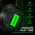 thumbnail image 3 of FONHAID 2.4GHz Wireless Gaming Headset for Xbox Series X|S, Xbox One, PS5/PS4, Mac, Switch, Bluetooth 5.3 Gaming Headphones with Detachable Noise Canceling Mic, 45H Battery, 50mm Drivers - Black, 3 of 9