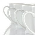 thumbnail image 4 of Elama Holt 12 Piece 10 Ounce Porcelain Mug Set in White, 4 of 6