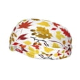 thumbnail image 2 of Goofa Colorful Leaves Pattern Sweatbands Sports Headband for Men & Women,Moisture Wicking Athletic headband,Breathable Sweatband,Sports accessories,Workout gear, 2 of 9